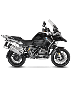 Tłumik motocyklowy LeoVince LV-12 [Slip-On, Stainless Steel] do BMW R 1200 GS [17-18], R 1200 GS Adventure [17-18], R 1250 GS [19-21]