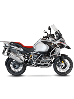 Tłumik motocyklowy LeoVince LV-12 [Slip-On, Stainless Steel] do BMW R 1200 GS [17-18], R 1200 GS Adventure [17-18], R 1250 GS [19-21]