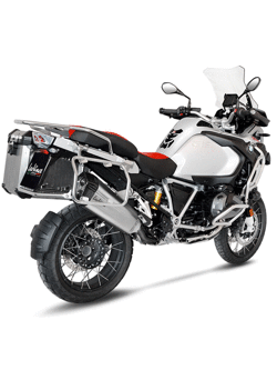 Tłumik motocyklowy LeoVince LV-12 [Slip-On, Stainless Steel] do BMW R 1200 GS [17-18], R 1200 GS Adventure [17-18], R 1250 GS [19-21]