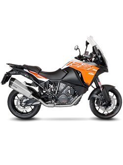 Tłumik motocyklowy LeoVince LV-12 [Slip-On, Titanium] do KTM 1290 Super Adventure [15-20], 1290 Super Adventure R / S / T [17-20], 1190 Adventure / R [13-16], 1090 Adventure / R [17-19], 1050 Adventure [15-16]