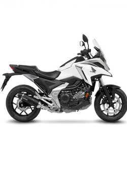 Tłumik motocyklowy LeoVince LV One Evo Black Edition [Stainless Steel] do Honda NC 750 X (21-)