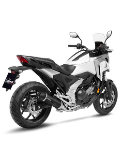 Tłumik motocyklowy LeoVince LV One Evo Black Edition [Stainless Steel] do Honda NC 750 X (21-)