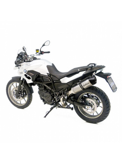 Tłumik motocyklowy LeoVince LV One Evo [Slip-On, Stainless Steel] do BMW F 800 GS / Adventure [08-16], F 700 GS [13-16], F 650 GS [08-12]