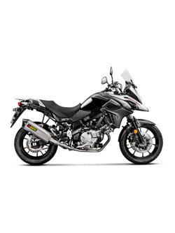 Tłumik motocyklowy Racing Line [Titanium + Carbon] Akrapović do Suzuki V-Strom 650 [17-]