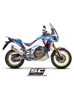 Tłumik motocyklowy SC Project Adventure Honda CRF 1100 L Africa Twin (20-23) [tytan+carbon]