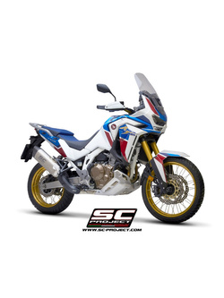 Tłumik motocyklowy SC Project Adventure Honda CRF 1100 L Africa Twin (20-23) [tytan+carbon]