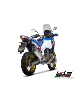 Tłumik motocyklowy SC Project Adventure Honda CRF 1100 L Africa Twin (20-23) [tytan+carbon]