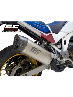 Tłumik motocyklowy SC Project Adventure Honda CRF 1100 L Africa Twin (20-23) [tytan+carbon]