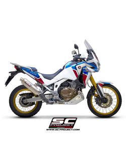 Tłumik motocyklowy SC Project Rally Raid Honda CRF 1100L Africa Twin/ Adventure Sport (20-23) [tytan]