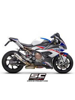 Tłumik motocyklowy SC-Project S1 BMW S 1000 RR (20-22) tytan