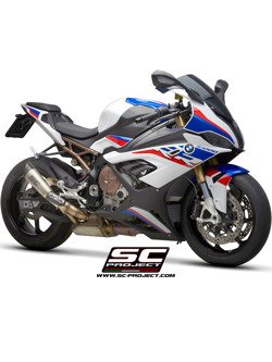 Tłumik motocyklowy SC-Project S1 BMW S 1000 RR (20-22) tytan