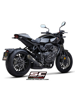 Tłumik motocyklowy SC-Project S1 Honda CB 1000 R (21-24) tytan, czarny matt