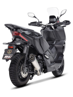 Tłumik motocyklowy SC-Project S2 Honda ADV 350 (22-24) tytan