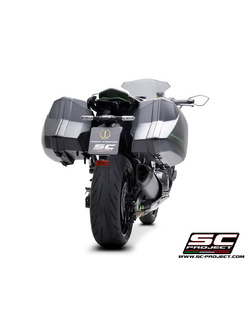 Tłumik motocyklowy SC-Project SC1-R Kawasaki Ninja 1000 SX (21-) z homologacją, czarny matowy