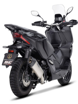 Tłumik motocyklowy SC-Project X-Plorer II GT Honda ADV 350 (22-24) tytan