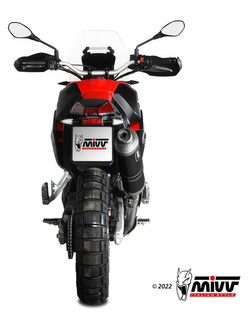 Tłumik motocyklowy Slip-On (Dakar) MIVV do Aprilia Tuareg 660 (22-) czarny