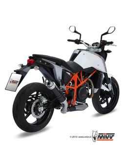 Tłumik motocyklowy Slip-On (GP) MIVV do KTM Duke 690 (12-18) czarny