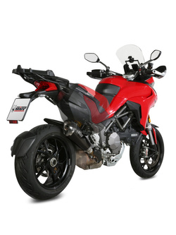 Tłumik motocyklowy Slip-On Line (Delta Race) MIVV do Ducati Multistrada 1200 (15-17) / 1260 (18-20) czarny