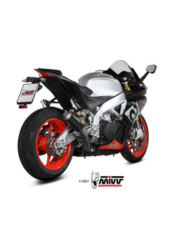 Tłumik motocyklowy Slip-On Line (MK3) MIVV do Aprilia RSV4 1100 (17-20) carbon