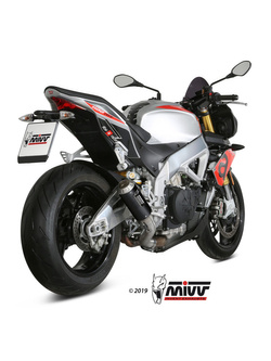 Tłumik motocyklowy Slip-On Line (MK3) MIVV do Aprilia Tuono V4 1100 (18-20) carbon