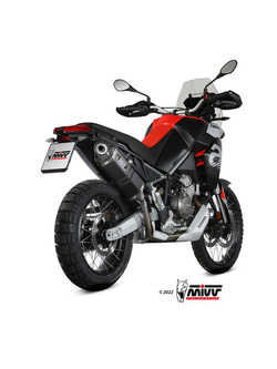 Tłumik motocyklowy Slip-On Line (Speed Edge) MIVV do Aprilia Tuareg 660 (22-) czarny