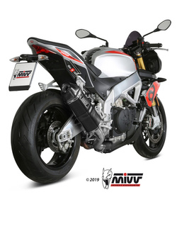 Tłumik motocyklowy Slip-On Line (Speed Edge) MIVV do Aprilia Tuono V4 1100 (18-20) czarny