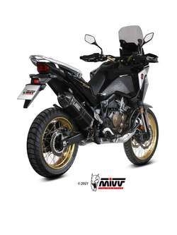 Tłumik motocyklowy Slip-On Line (Speed Edge) MIVV do Honda CRF1100L Africa Twin (20-) czarny