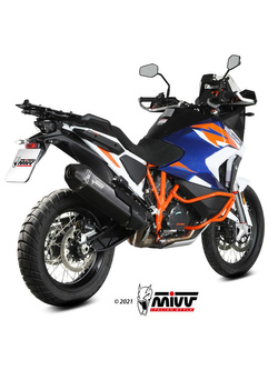 Tłumik motocyklowy Slip-On Line (Speed Edge) MIVV do KTM Super Adventure 1290 / R / S / T (21-) czarny