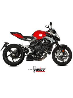 Tłumik motocyklowy Slip-On Line (Speed Edge) MIVV do MV Agusta Brutale 800 RR (17-20) czarny