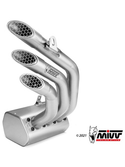 Tłumik motocyklowy Slip-On Line (Speed Edge) MIVV do MV Agusta Brutale 800 RR (17-20) srebrny