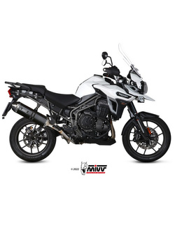 Tłumik motocyklowy Slip-On Line (Speed Edge) MIVV do Triumph Tiger 1200 XR / XRx / XRT / XCx / XCA (16-20) czarny