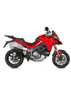 Tłumik motocyklowy Slip-On Line (Suono) MIVV do Ducati Multistrada 1200 (15-17) / 1260 (18-20) czarny