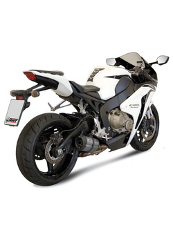 Tłumik motocyklowy Slip-On Line (Suono) MIVV do Honda CBR1000 RR (08-13) srebrny