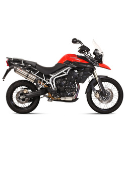 Tłumik motocyklowy Slip-On Line (Suono) MIVV do Triumph Tiger 800 XC / XR / XRX / XCX / XRT / XCA (11-16) srebrny