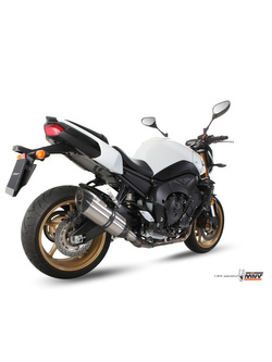 Tłumik motocyklowy Slip-On Line (Suono) MIVV do Yamaha FZ8 / Fazer (10-16) srebrny