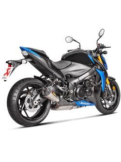 Tłumik motocyklowy Slip-On Line [Titanium + Carbon] Akrapović do Suzuki GSX-S 1000 / F [15-20]