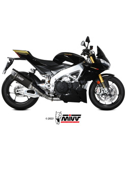 Tłumik motocyklowy Slip-On (SR-1) MIVV do Aprilia RSV4 1100 / Tuono V4 1100 (21-) czarny