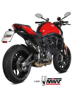 Tłumik motocyklowy Slip-On (X-M5) MIVV do Ducati Monster 937 (21-) czarny