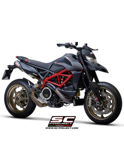 Tłumik motocyklowy podwójny SC-Project CR-T M2 Ducati Hypermotard 950 RVE SP (21-24) carbon