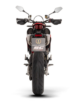 Tłumik motocyklowy podwójny SC-Project S1 Ducati Hypermotard 698 Mono/RVE (24-) tytan