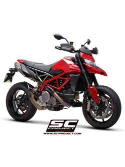 Tłumik motocyklowy podwójny SC-Project SC1-M Ducati Hypermotard 950 RVE SP (21-24) carbon