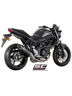 Tłumik owalny Slip-on SC-Project do Suzuki SV650 ABS / A [15-17]