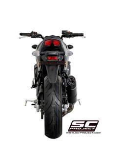 Tłumik owalny Slip-on SC-Project do Suzuki SV650 ABS / A [15-17]