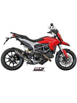 Tłumik owalny niska pozycja slip-on SC-Project do Ducati HYPERMOTARD 821 [13-16] / HYPERSTRADA [13-16]