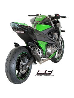 Tłumik stożkowy CARBON Slip-on SC-Project do Kawasaki Z 800 [12-16]