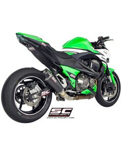 Tłumik stożkowy CARBON Slip-on SC-Project do Kawasaki Z 800 [12-16]