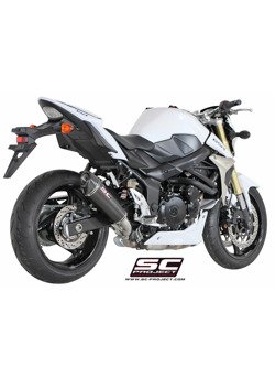 Tłumik stożkowy CARBON Slip-on SC-Project do Suzuki GSR 750 [11-17]