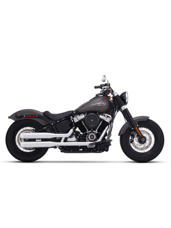 Tłumiki motocyklowe Rinehart Racing 3,5" Duals do modeli Harleya Davidsona Softail chromowane