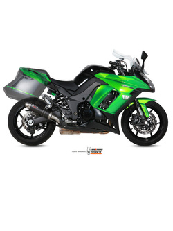 Tłumiki motocyklowe Slip-On Line (GP) MIVV do Kawasaki Z1000 SX / Ninja 1000 SX (14-19) carbon