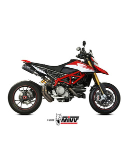 Tłumiki motocyklowe Slip-On Line (MK3) MIVV do Ducati Hypermotard 950 / SP (19-20) carbon